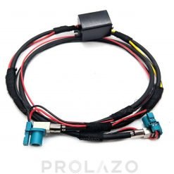 Retrofit CID cable for BMW EVO unit to NBT monitor with voltage converter
