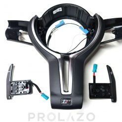 BMW LCI M3 sport steering wheel PADDLES retrofit kit F30 F20 F32 F34