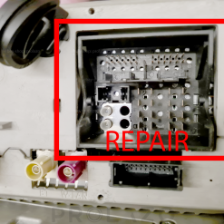 BMW NBT2 EVO headunit Quadlock power module replacement fix part main connector