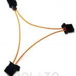MOST optic optical Y cable connector Splitter for BMW Mercedes Audi Porsche
