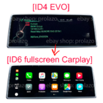 FULL software update (headunit flash) from ID4, ID5 to ID6 + Carplay FULLSCREEN for BMW MINI EVO headunits