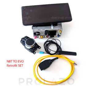 BMW NBTEVO headunit + BIG display with Carplay (activated), everything included