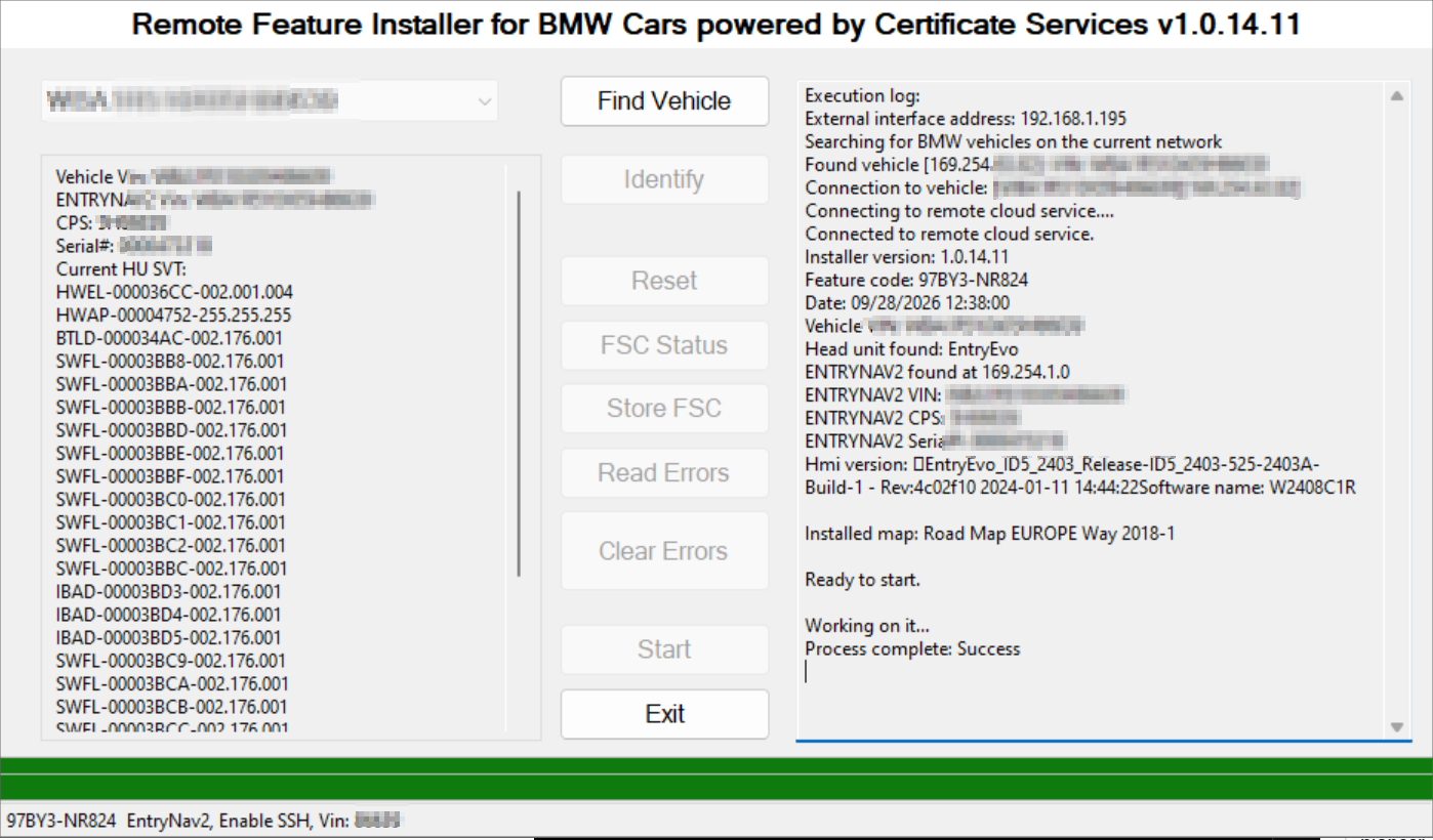 Featureinstaller codes